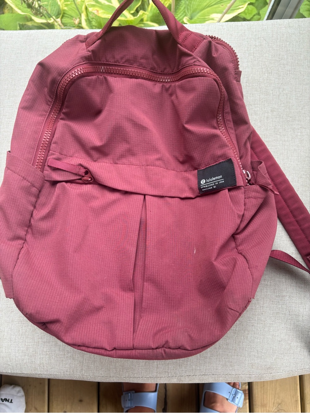 lululemon athletica Maroon Backpack
